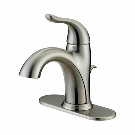 COMFORTCORRECT Pacifica Series Nickel Single Handle Lavatory Faucet Quick Connect Pop-Up - Brushed Nickel CO2740849